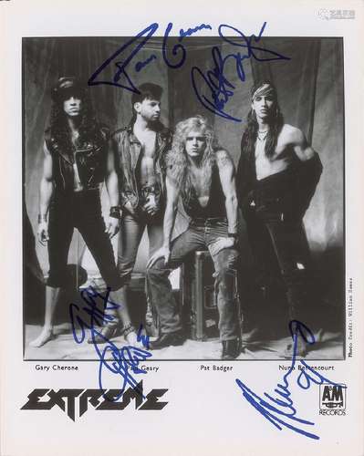 Extreme Signed Photograph