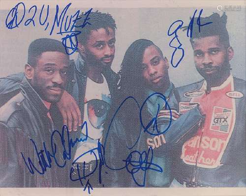 Living Colour Signed Photograph