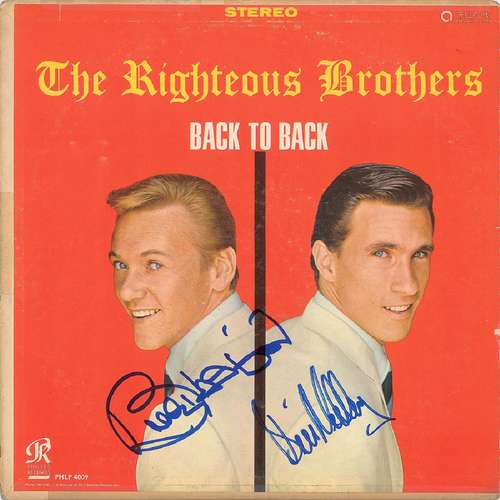 The Righteous Brothers Signed Album