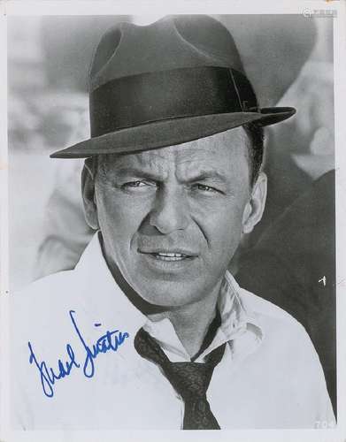 Frank Sinatra Signed Photograph