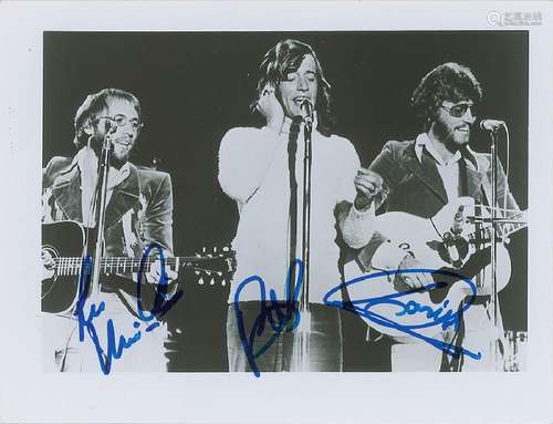 Bee Gees Signed Photograph