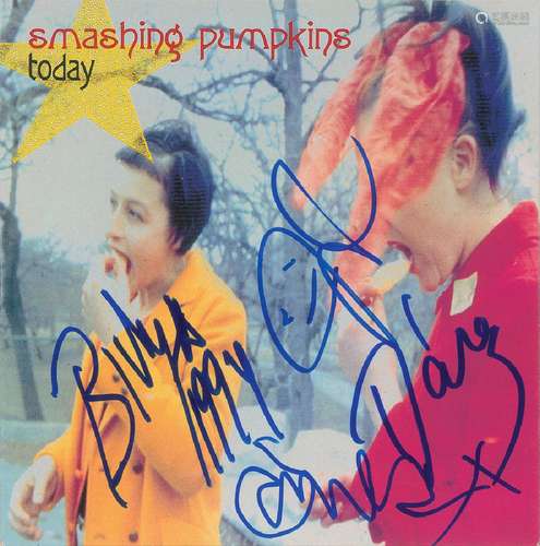 The Smashing Pumpkins Signed 45 RPM Record