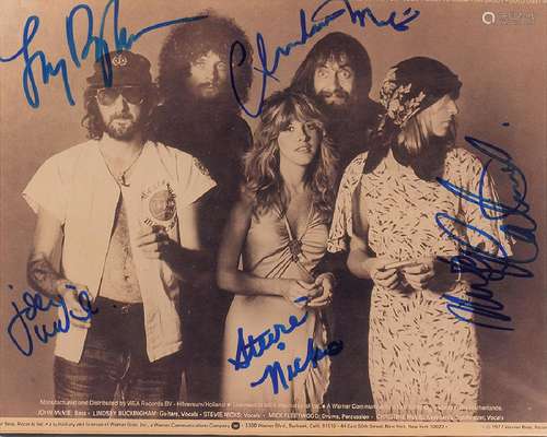 Fleetwood Mac Signed Photograph