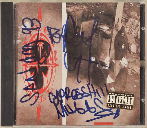 Cypress Hill Signed CD