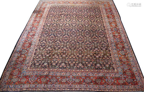 PERSIAN SAROUK WOOL ORIENTAL RUG 1920