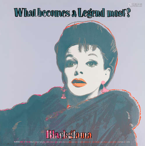 Blackglama (Judy Garland) from Ads Portfolio Andy Warhol(1928-1987)