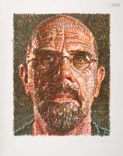 Self-Portrait Chuck Close(born 1940)