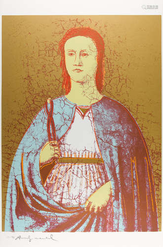 Saint Apollonia Andy Warhol(1928-1987)