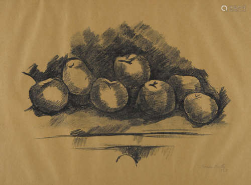 Apples on a Table Marsden Hartley(1877-1943)