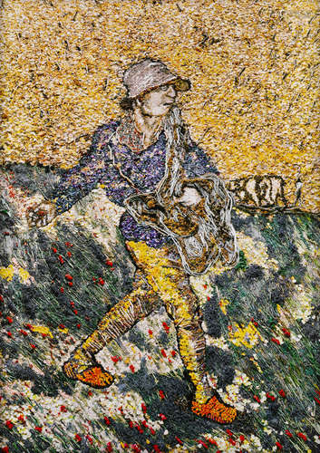 The Sower, after Van Gogh Vik  Muniz(born 1961)