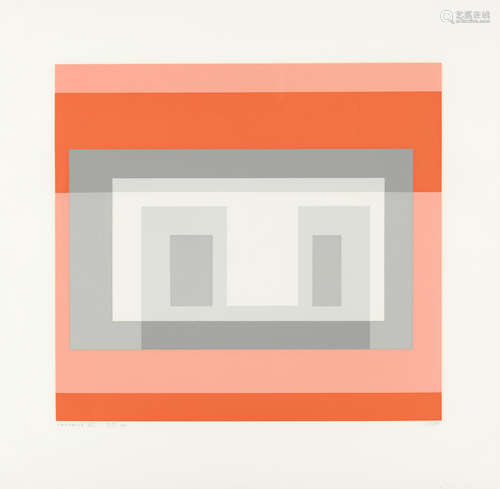 Variant VI (from Ten Variants) Josef Albers(1888-1976)