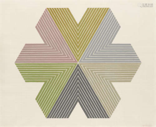 Star of Persia I Frank Stella(born 1936)