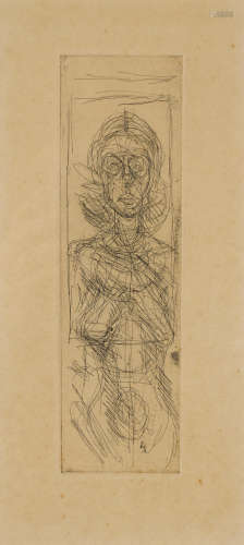 Annette de face Alberto Giacometti(1901-1966)