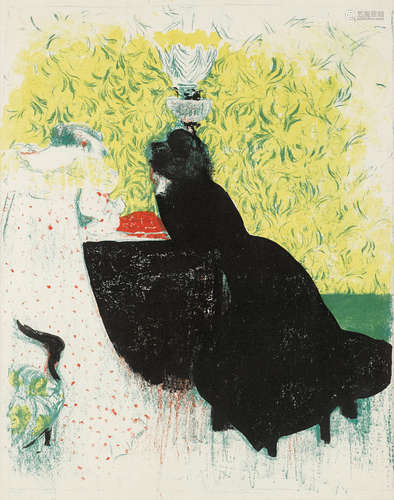 Deux Belles Soeurs, from Paysages et Intérieurs  Edouard Vuillard(1868-1940)