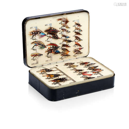 A large Malloch fly box and contents