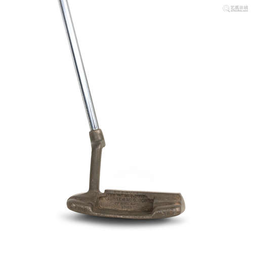 Ping: An Anser putter stamped 'Slazenger', circa 1968