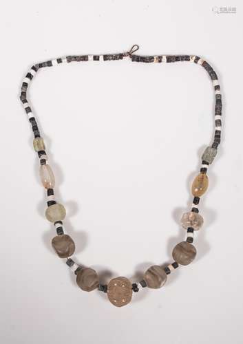 ANCIENT ROMAN AGATE BEADS NECKLACE