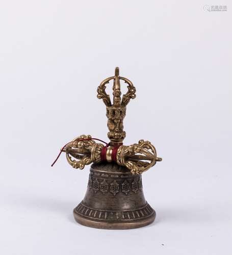 CHINESE TIBETAN VAJRA AND BELL