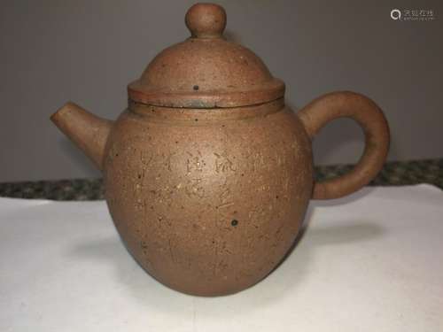 19th/20th Century Japanese Zisha Teapot