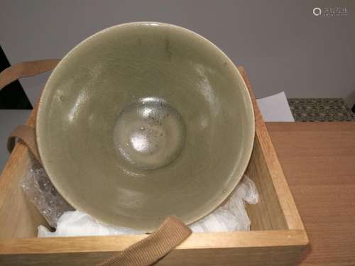 Song Dynasty Chinese Yaozhou Yao Carving Flower Bowl