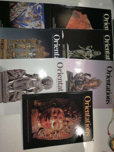 Seven Copies of ORIENTATIONS Magazine in English