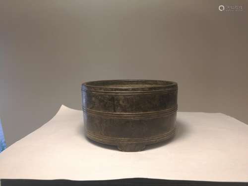 Chinese Bronze Incense Burner DaMingXuanDeNianZhi Mark