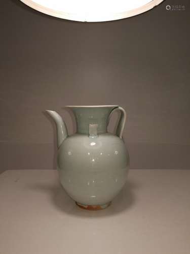 Chinese Celadon Glaze Porcelain Ewer Possible Song Dy