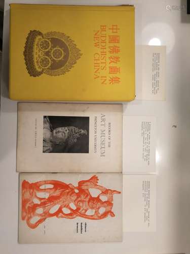 3 Books of Chinese Ancient Buddhist Paintings Statues