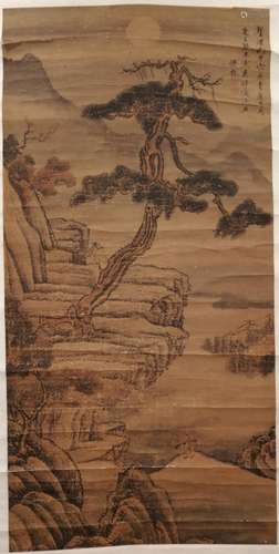 Qing Dynasty Chinese Landscape Painting