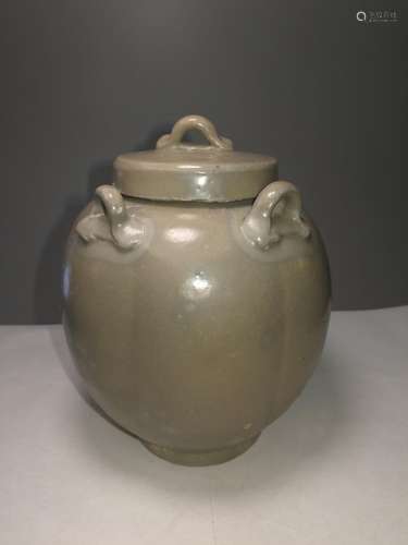 Jin Dynasty (265-420) Chinese Yue Yao Porcelain Pot