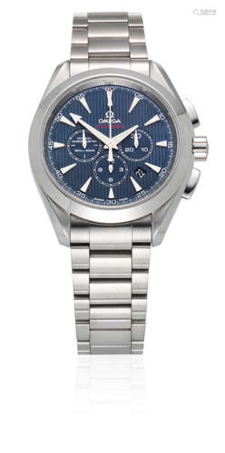 Seamaster 2012 London Olympics, Ref: 52210445003001, Sold 6th January 2012  Omega. A stainless steel automatic calendar chronograph bracelet watch made for the 2012 London Olympics