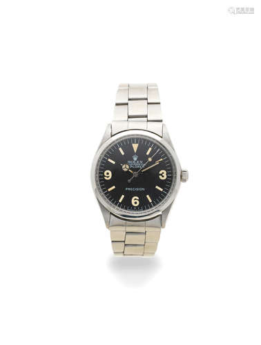 Explorer, Ref: 5500, Circa 1970  Rolex. A stainless steel automatic bracelet watch