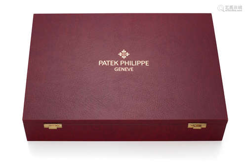 Patek Philippe. A leather watch storage box for twenty watches