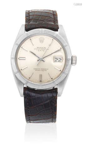 Oyster Perpetual Date, Ref: 1501, Circa 1967  Rolex. A stainless steel automatic calendar wristwatch