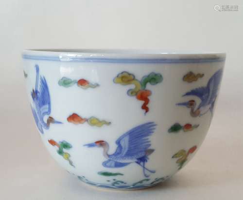 Chinese Famille Rose Porcelain Bowl