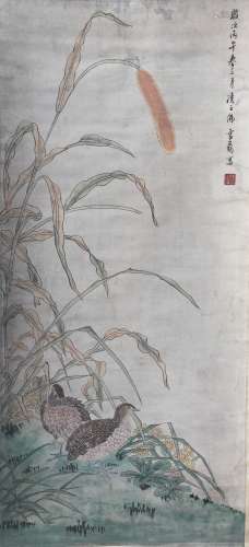 Chinese Scroll Painting,Chen Zhifu(1896-1962)