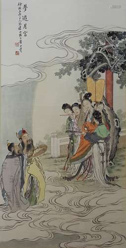 Chinese Scroll Painting,Huang Shanshou (1855-1919)