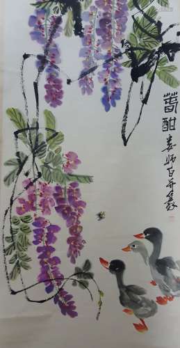 Chinese Painting,Lou Shibai(1918-2010)