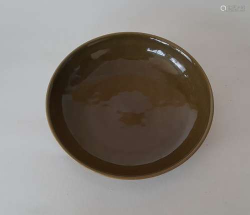 Chinese Porcelain Tea Glaze Plate