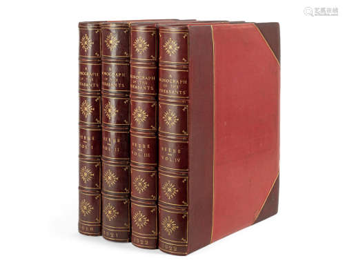 A Monograph of the Pheasants, 4 vol., FIRST EDITION, NUMBER 179 OF 600 COPIES, Witherby & Co., for the New York Zoological Society, 1918-1922 BEEBE (WILLIAM)