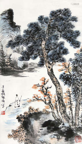 胡佩衡（1892～1962） 山水 镜心 纸本