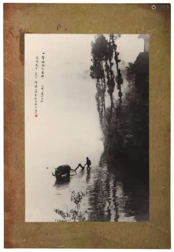 郎静山（1892～1995） 摄影 镜心 摄影