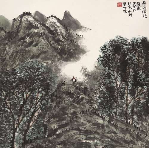 赵卫（b.1957） 燕山深处 镜心 设色纸本