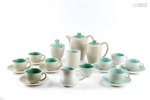 Poole Pottery Coffee Set, circa 1960s