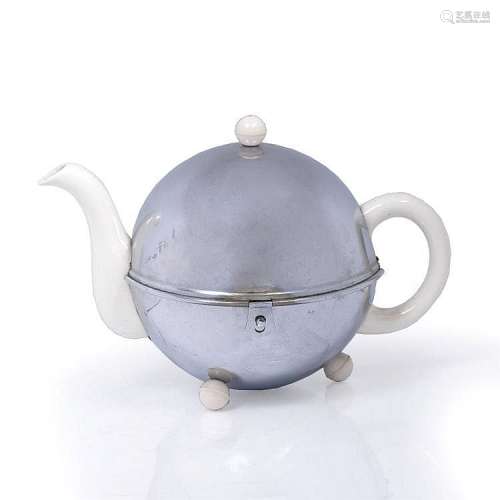 Heatmaster - Ellgreave Pottery Company Art Deco teapot, circa 1950