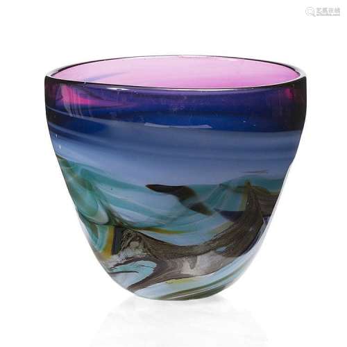 Anthony Stern (b.1944) Seascape bowl