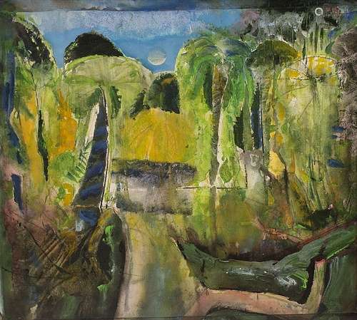 Keith Frederick Grant (b.1930) 'River Kourou'