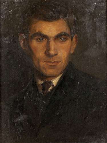 Attribured to Maxwell Gordon Lightfoot (1886-1911) Portrait of G. S. B.