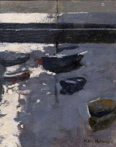 Ken Howard (b.1932) Mousehole Sunset, 2009