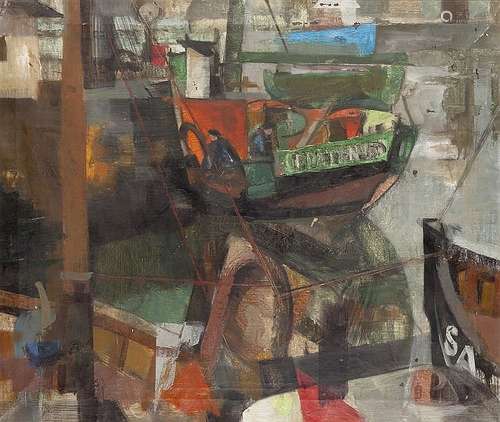 Noel Ellis (b.1917) French Fishing Boat